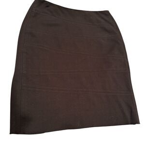 White House Black Market Black Skirt Size 2